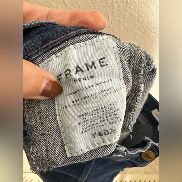 FRAME Le Flare de Francoise mid-rise flared jeans sz 26 - Picture 10 of 11